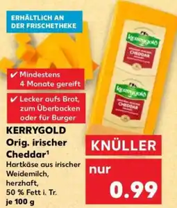 Kaufland KERRYGOLD Orig. irischer Cheddar Angebot