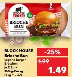 Kaufland BLOCK HOUSE Brioche Bun Angebot