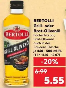 Kaufland BERTOLLI Grill oder Brat-Olivenöl Angebot