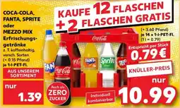 Kaufland COCA-COLA, FANTA, SPRITE oder MEZZO MIX Erfrischungsgetränke Angebot