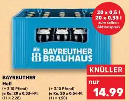 Kaufland BAYREUTHER Hell Angebot