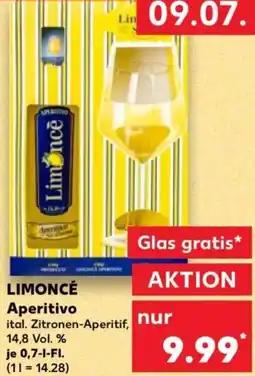 Kaufland LIMONCÉ Aperitivo Angebot