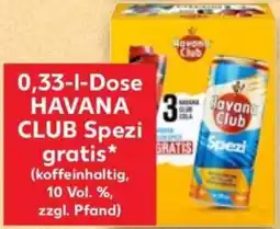 Kaufland HAVANA CLUB Cola Angebot