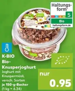 Kaufland K-BIO Bio Knusperjoghurt Angebot