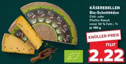 Kaufland KÄSEREBELLEN Bio-Schnittkäse Angebot