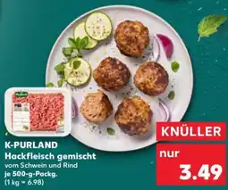 Kaufland K-PURLAND Hackfleisch gemischt Angebot