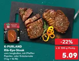 Kaufland K-PURLAND Rib-Eye-Steak Angebot