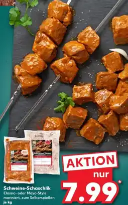 Kaufland Schweine-Schaschlik Angebot