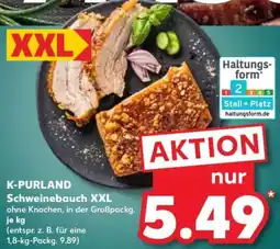 Kaufland K-PURLAND Schweinebauch XXL Angebot