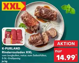 Kaufland K-PURLAND Rinderrouladen XXL Angebot