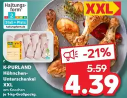 Kaufland K-PURLAND Hähnchen Unterschenkel XXL Angebot