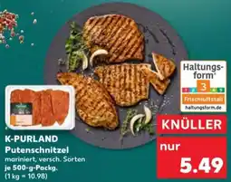 Kaufland K-PURLAND Putenschnitzel Angebot