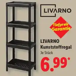 Lidl LIVARNO Kunststoffregal Angebot