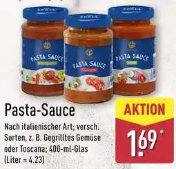 Aldi Nord Pasta Sauce Angebot