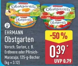 Aldi Nord EHRMANN Obstgarten Angebot