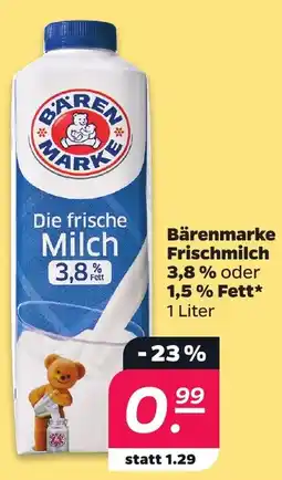 Netto Bärenmarke Frischmilch Angebot
