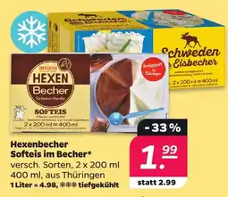 Netto Hexenbecher Softeis im Becher Angebot