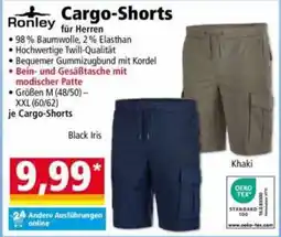 Norma Ronley Cargo-Shorts für Herren Angebot