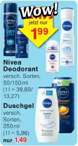 Jawoll Nivea Deodorant Angebot