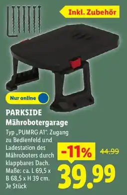 Lidl PARKSIDE Mährobotergarage Angebot