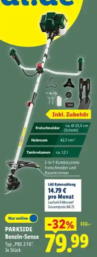 Lidl PARKSIDE Benzin-Sense Angebot