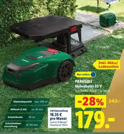 Lidl PARKSIDE Mähroboter 20 V Angebot