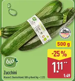Aldi Nord Zucchini Angebot