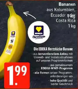 Edeka EDEKA Herzstücke Bananen Angebot