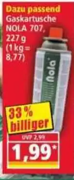 Norma Gaskartusche NOLA Angebot