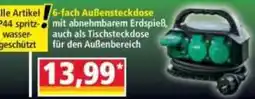 Norma 6-fach Außensteckdose Angebot