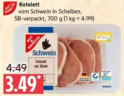 Marktkauf Gut & Gunstig Kotelett Angebot