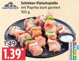 Marktkauf Gutfleisch Schinken-Fleischspieße Angebot