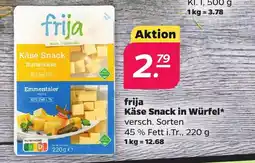 Netto frija Käse Snack in Würfel Angebot