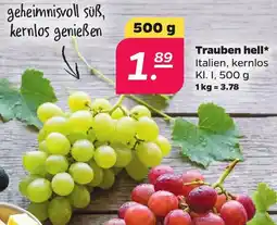 Netto Trauben hell Angebot