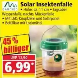 Norma Gardigo Solar Insektenfalle Angebot