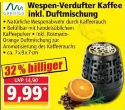 Norma Gardigo Wespen-Verdufter Kaffee inkl. Duftmischung Angebot