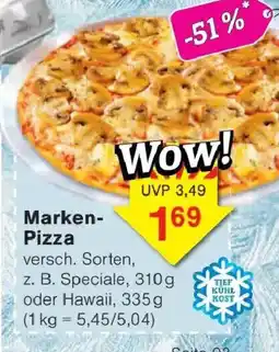 Jawoll Marken-Pizza Angebot