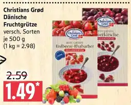 Marktkauf Christians Grød Dänische Fruchtgrütze Angebot