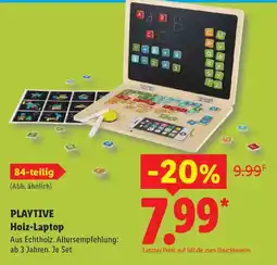 Lidl PLAYTIVE Holz-Laptop Angebot