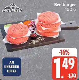 Edeka Beefburger Gutfleisch Angebot