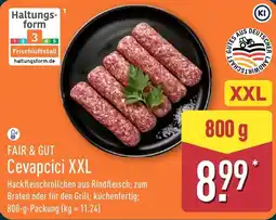 Aldi Nord FAIR & GUT Cevapcici XXL Angebot
