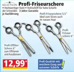 Norma TOP SELECTION Profi-Friseurschere Angebot