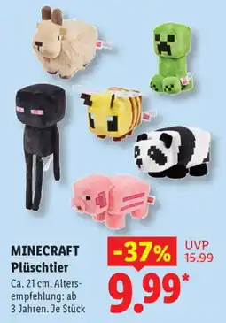 Lidl MINECRAFT Plüschtiere Angebot