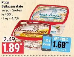 Marktkauf Popp Beilagensalate Angebot