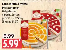 Marktkauf Coppenrath & Wiese Meistertorten Angebot