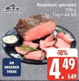 Edeka Gutfleisch Roastbeef, gebraten Angebot