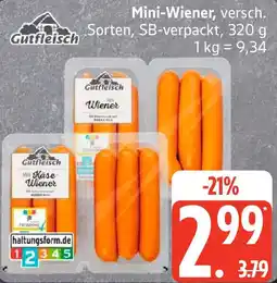 Edeka Gutfleisch Mini-Wiener Angebot