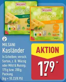 Aldi Nord MILSANI Kasländer Angebot