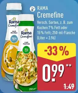 Aldi Nord Rama Cremefine Angebot