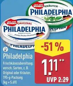Aldi Nord Philadelphia Angebot